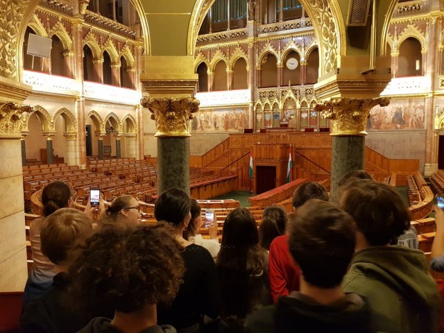 A Parlamentben jártunk