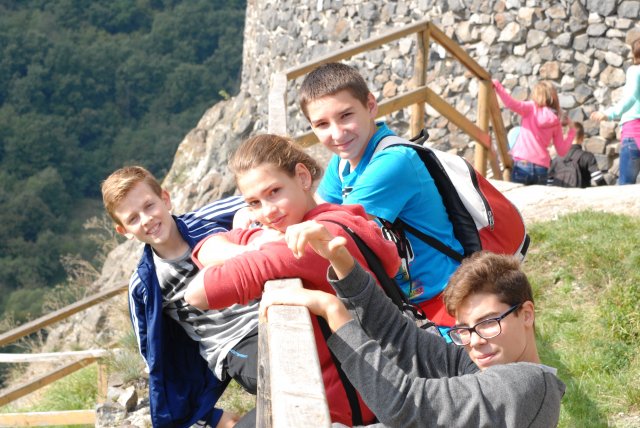 Őszi bakancsos kirándulás Salgóbányára