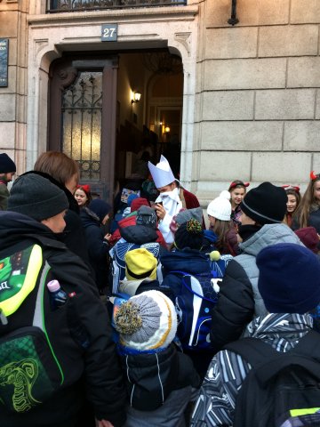 Mikulás a Gárdonyiban